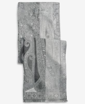 All Over Paisley with Lurex Scarf