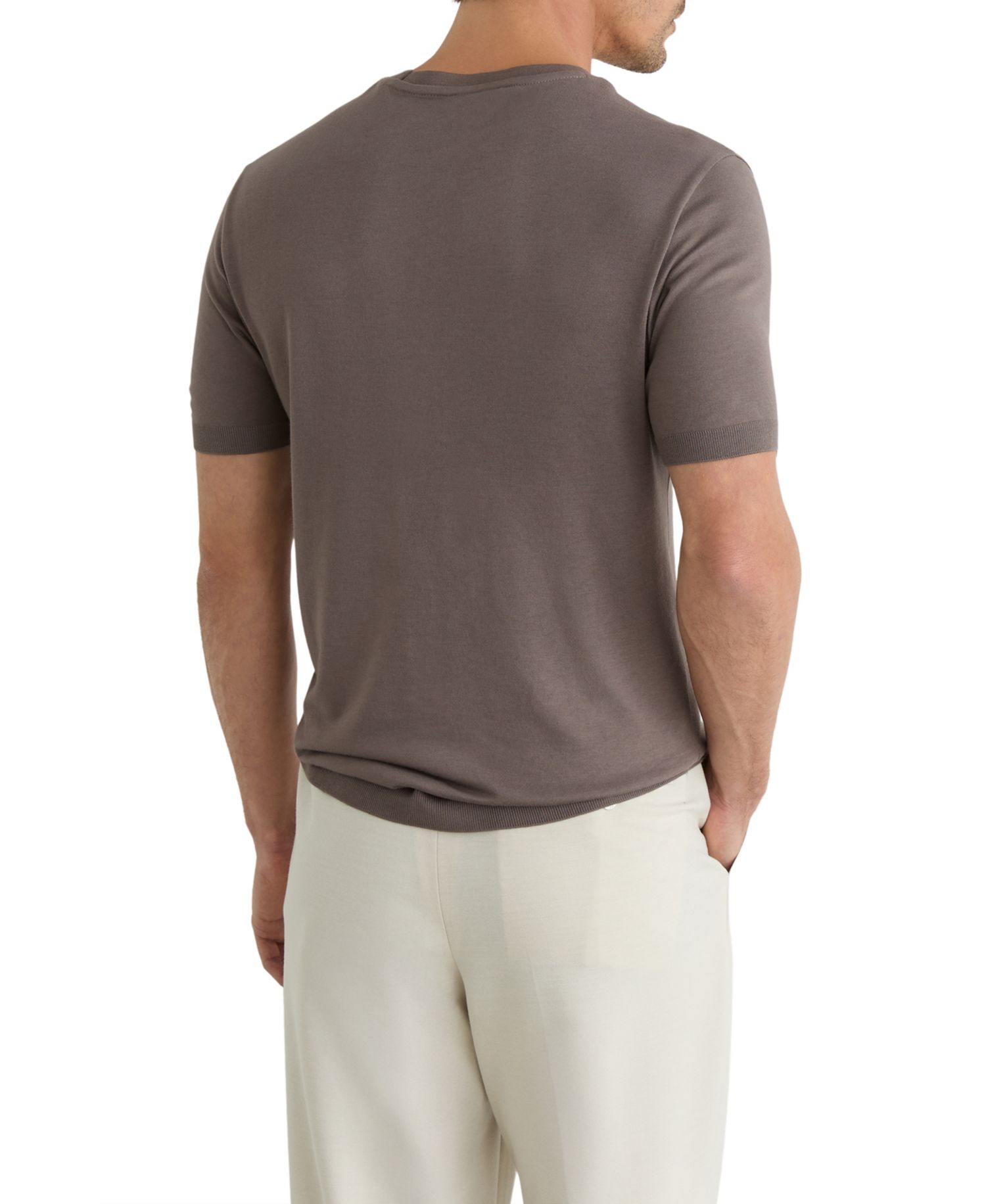 Men's Chad Fine Rib Crew Neck T-Shirt