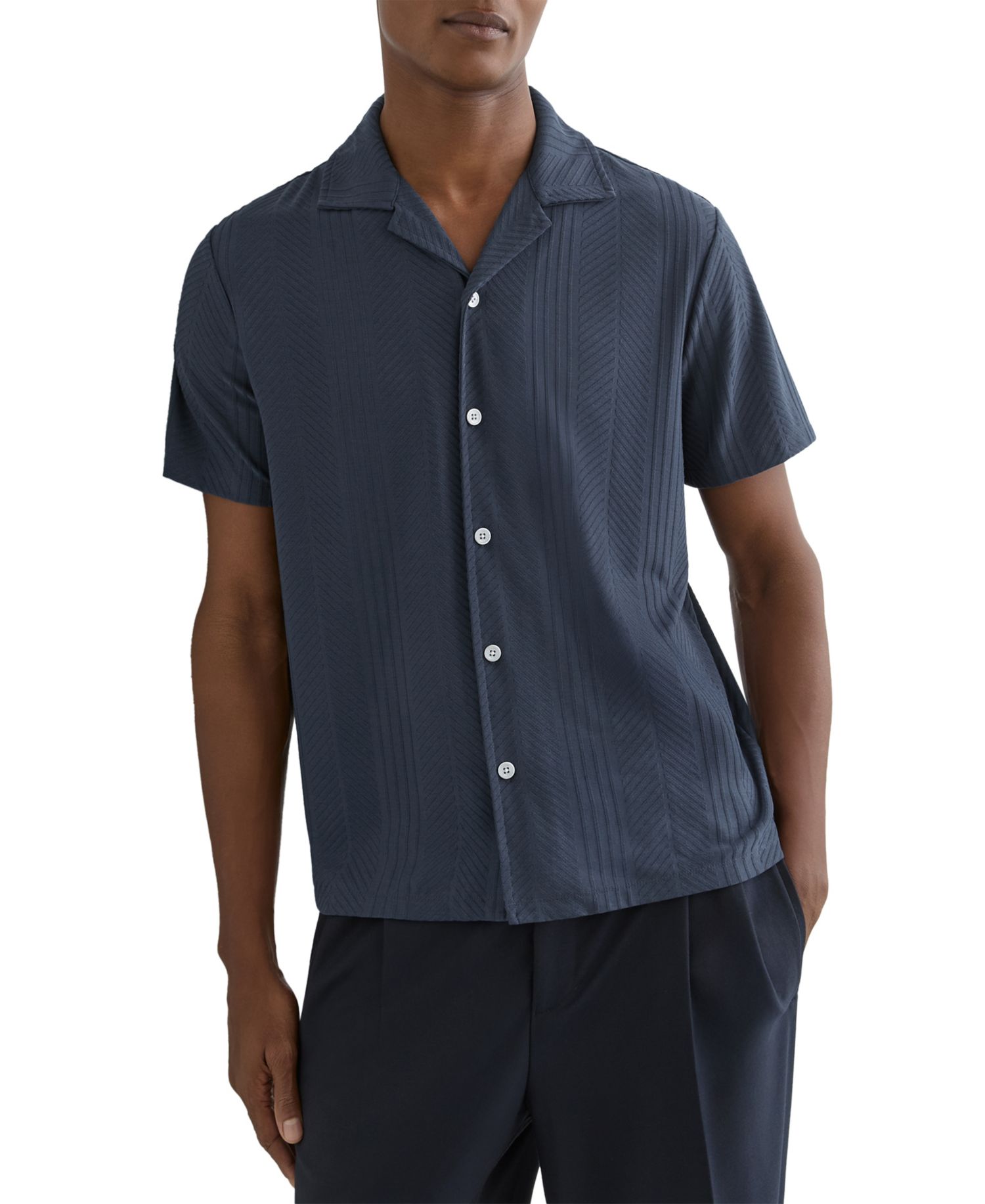 Men's Frederick Jacquard Cuban Shirt