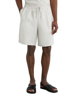 Men's Barges Shorts Linen Drawstring Shorts