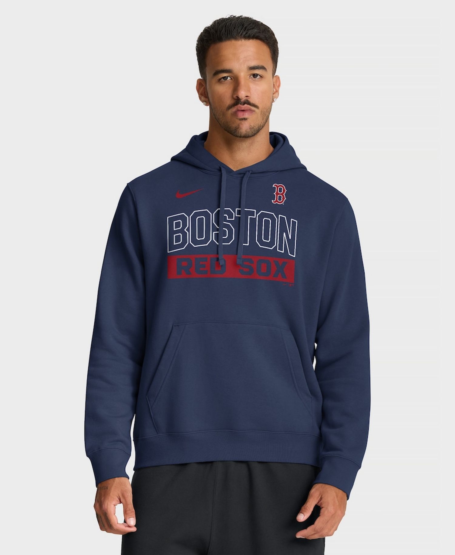 Men's Navy Boston Red Sox Primetime Club Hoodie