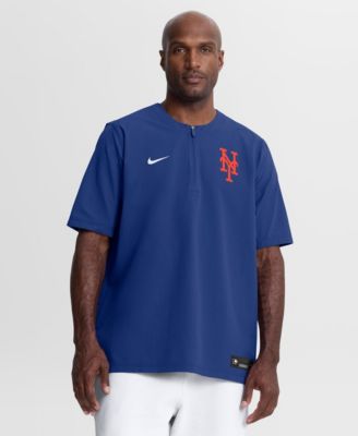 Men's Royal New York Mets Authentic Collection Dri-FIT Quarter-Zip Windshirt