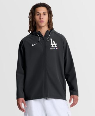 Nike Men's Black Los Angeles Dodgers Authentic Collection Raglan