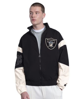 Men's Black Las Vegas Raiders The Gust Full-Zip Hoodie