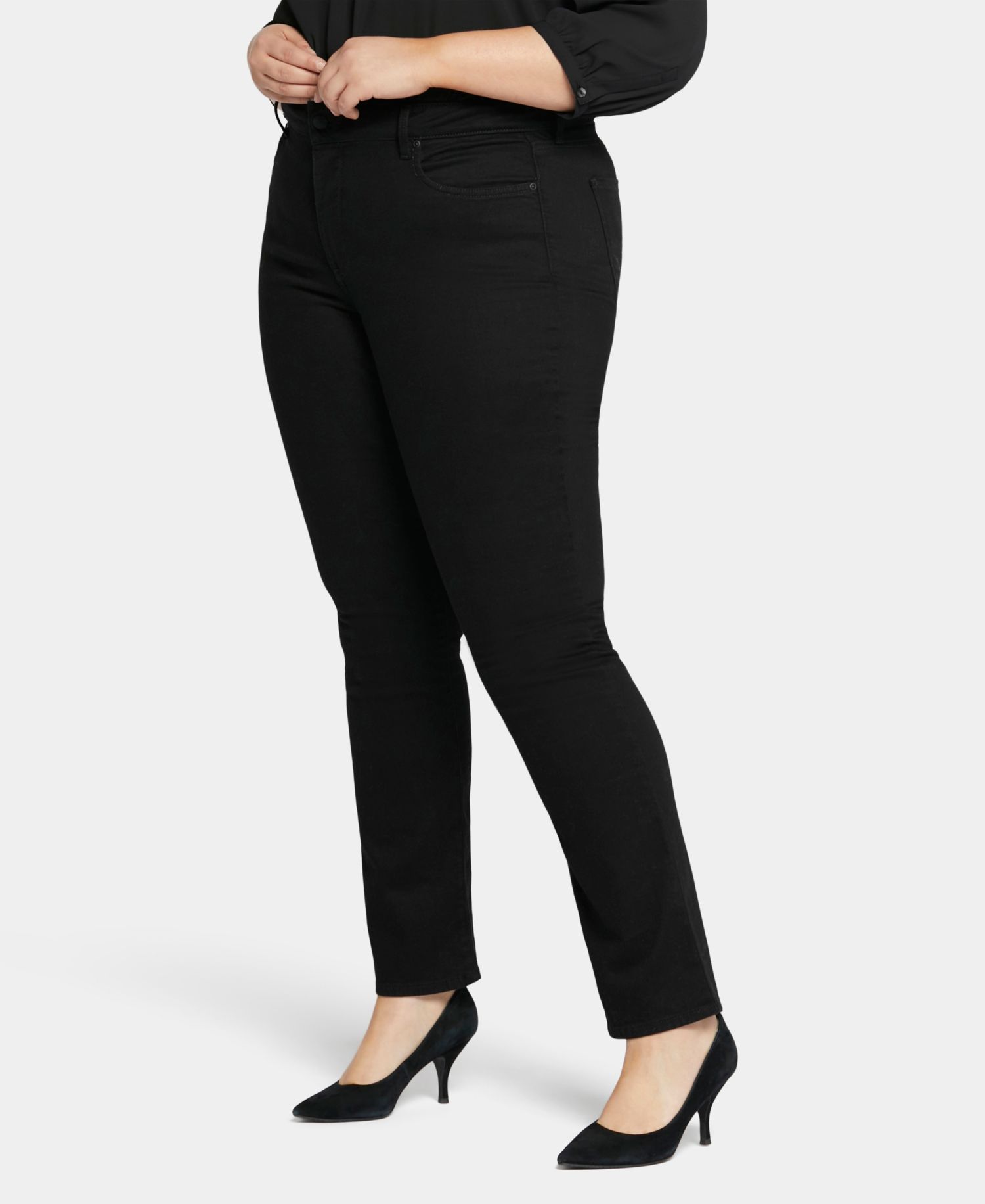 Plus Size Marilyn Straight Jeans