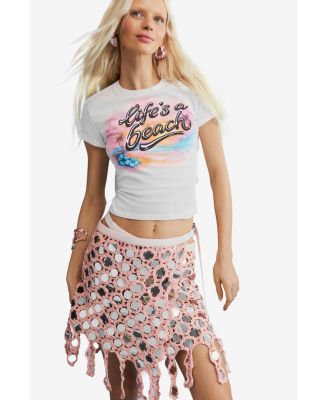 Women's Short pareo mirrors