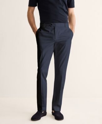 Men's Slim-Fit Cotton Pants