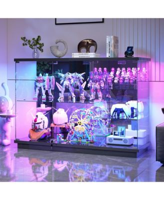 RGB Glass Display Cabinet with Human Body Sensor