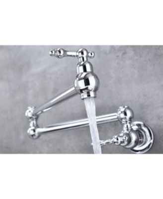 Wall Mount Folding Kitchen Pot Filler Faucet