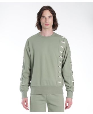 Men's Crew Sweatshirt in Aspen Lace