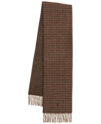 Men's Wool Blend Double Face Scarf