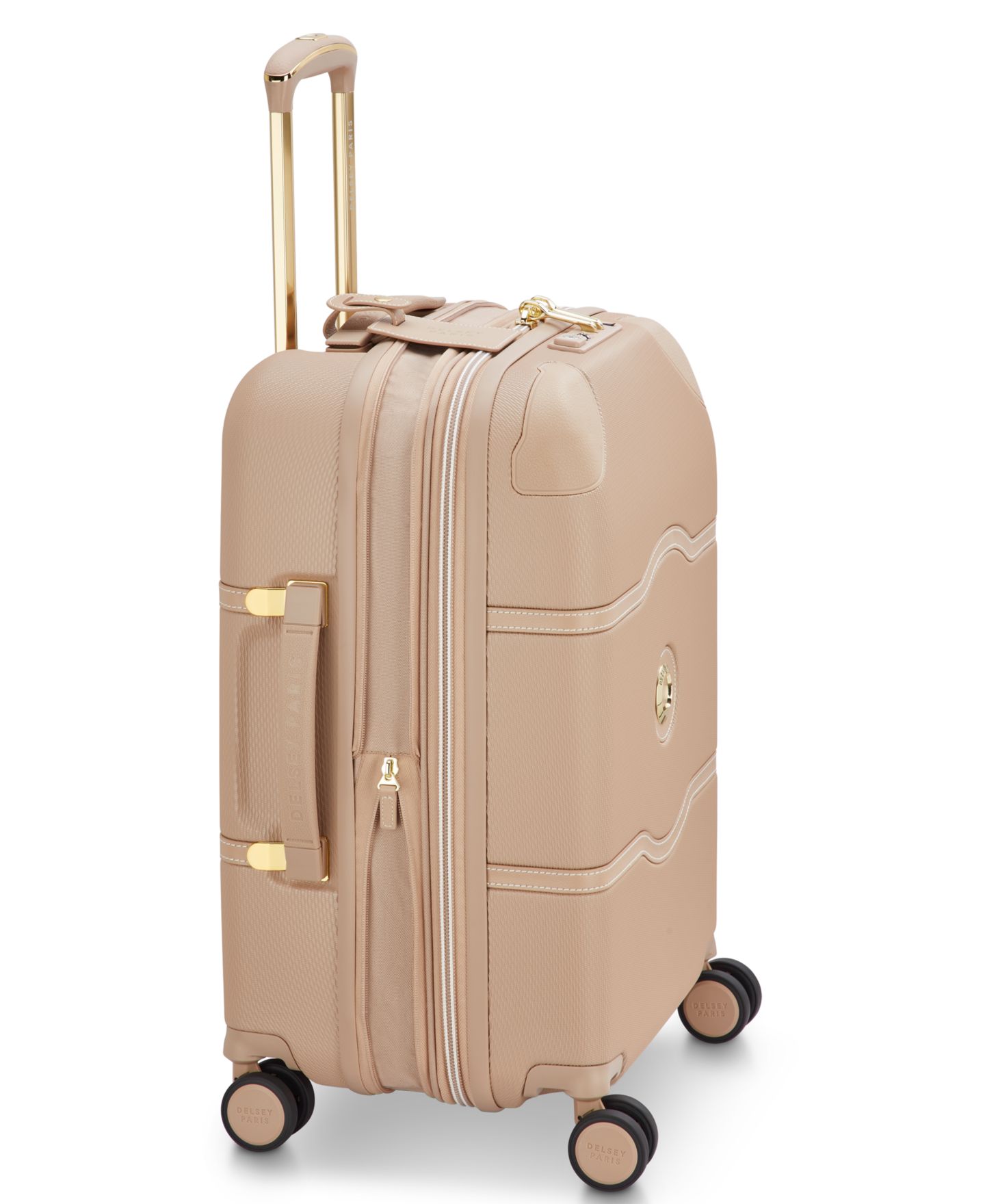 Чемодан Delsey Paris Chatelet Air 2.0 Carry-On Spinner, цвет: Бежевый розовый — фото 9
