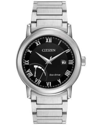 Citizen - Men's Eco-Drive Stainless Steel Bracelet Watch 41mm AW7020-51E