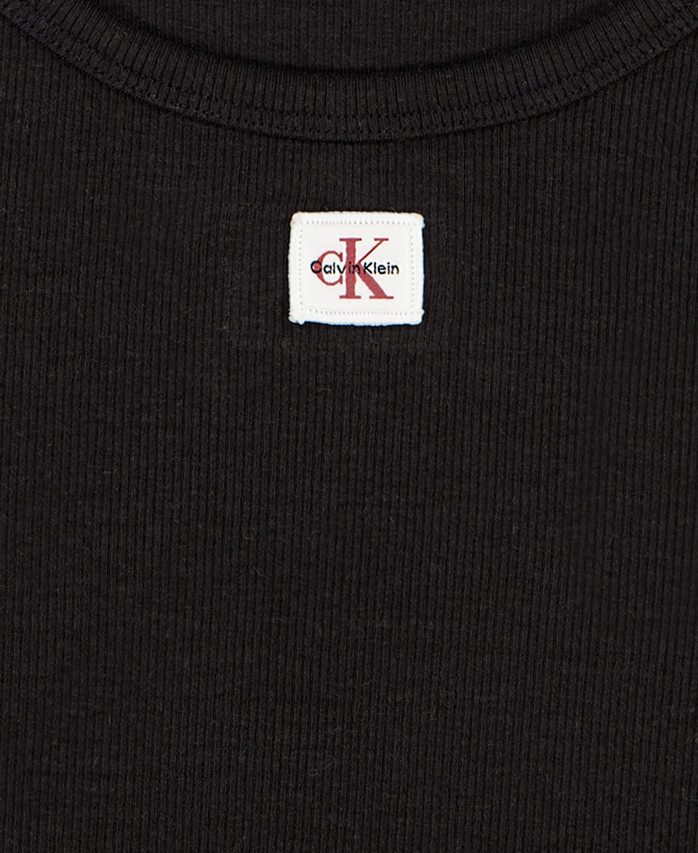 Футболка Calvin Klein Short-Sleeve для девочек, цвет: Чёрный — фото 4