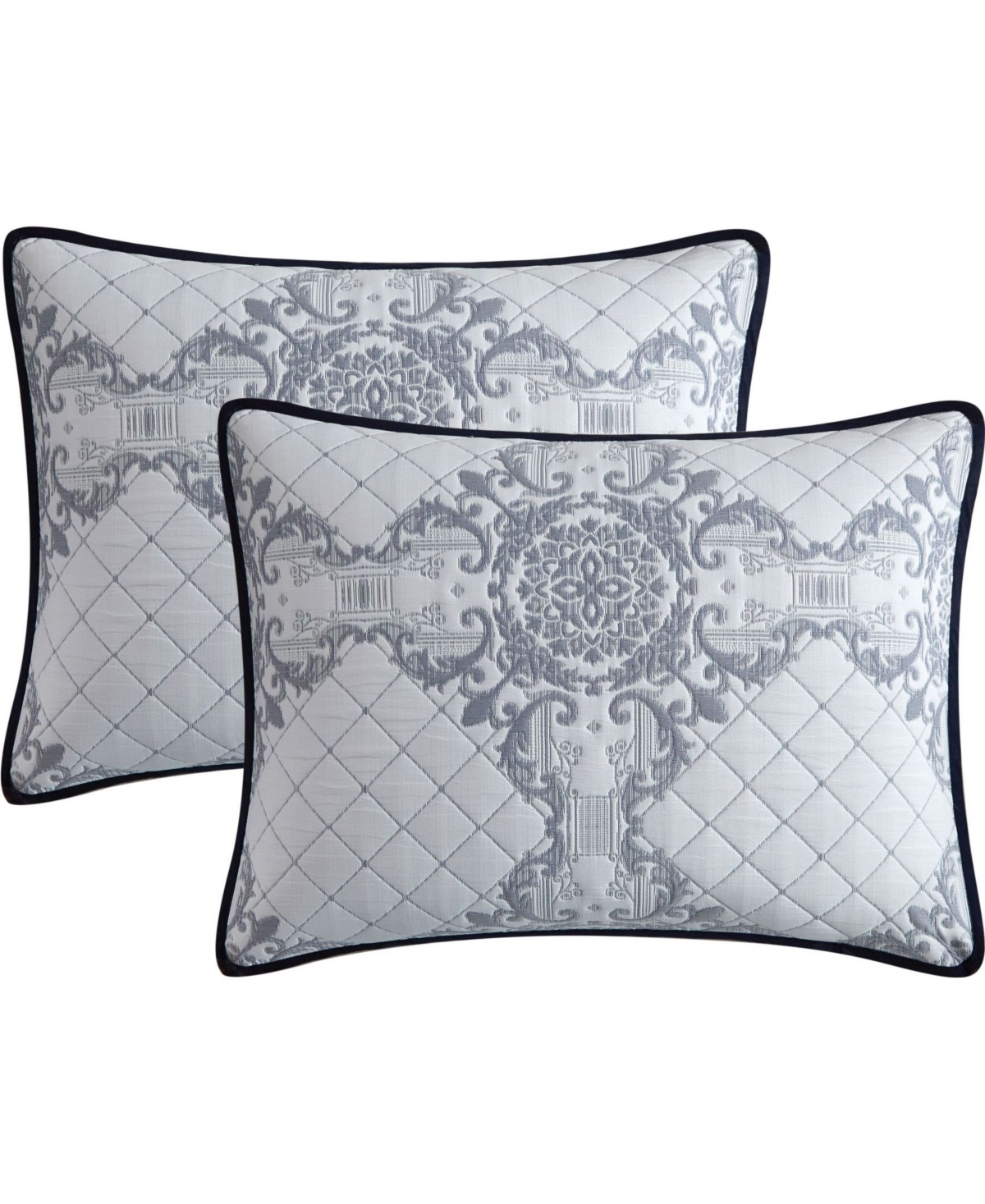 Stratford Park Mara Damask 3-Piece Quilt Set