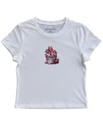 Girls' 7-16 Cupcake Graphic T-Shirt