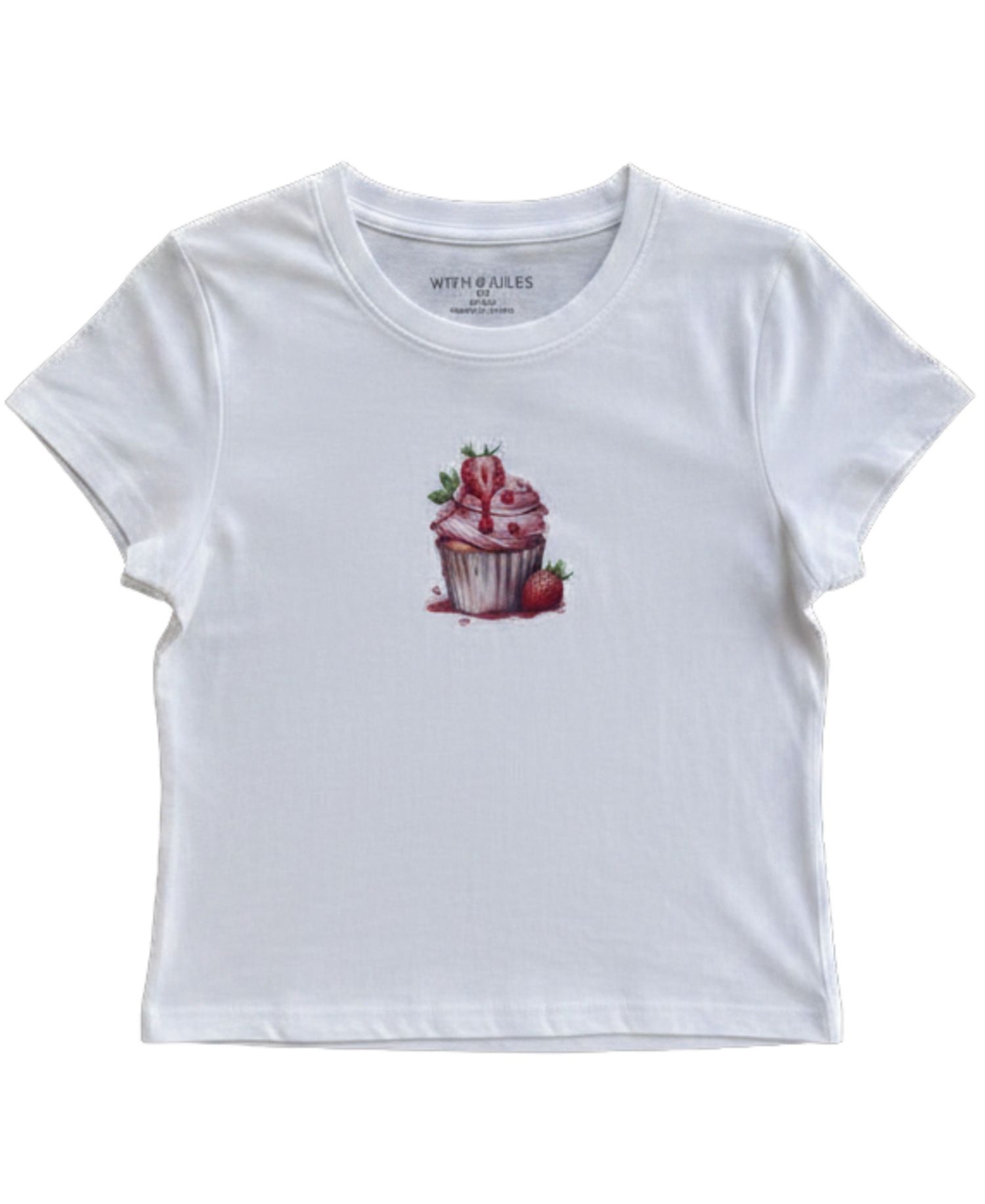 Girls' 7-16 Cupcake Graphic T-Shirt