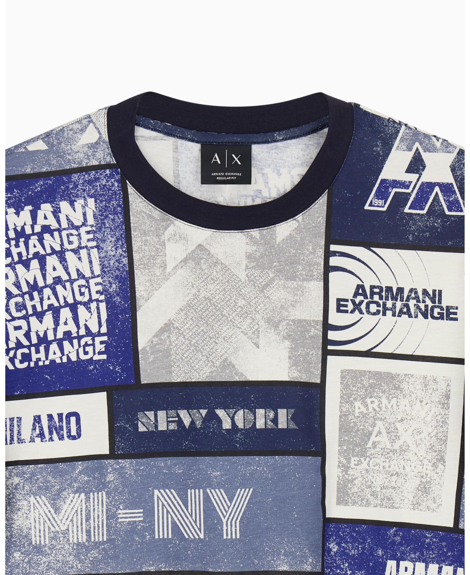 Men's Short Sleeve Collage Logo T-Shirt