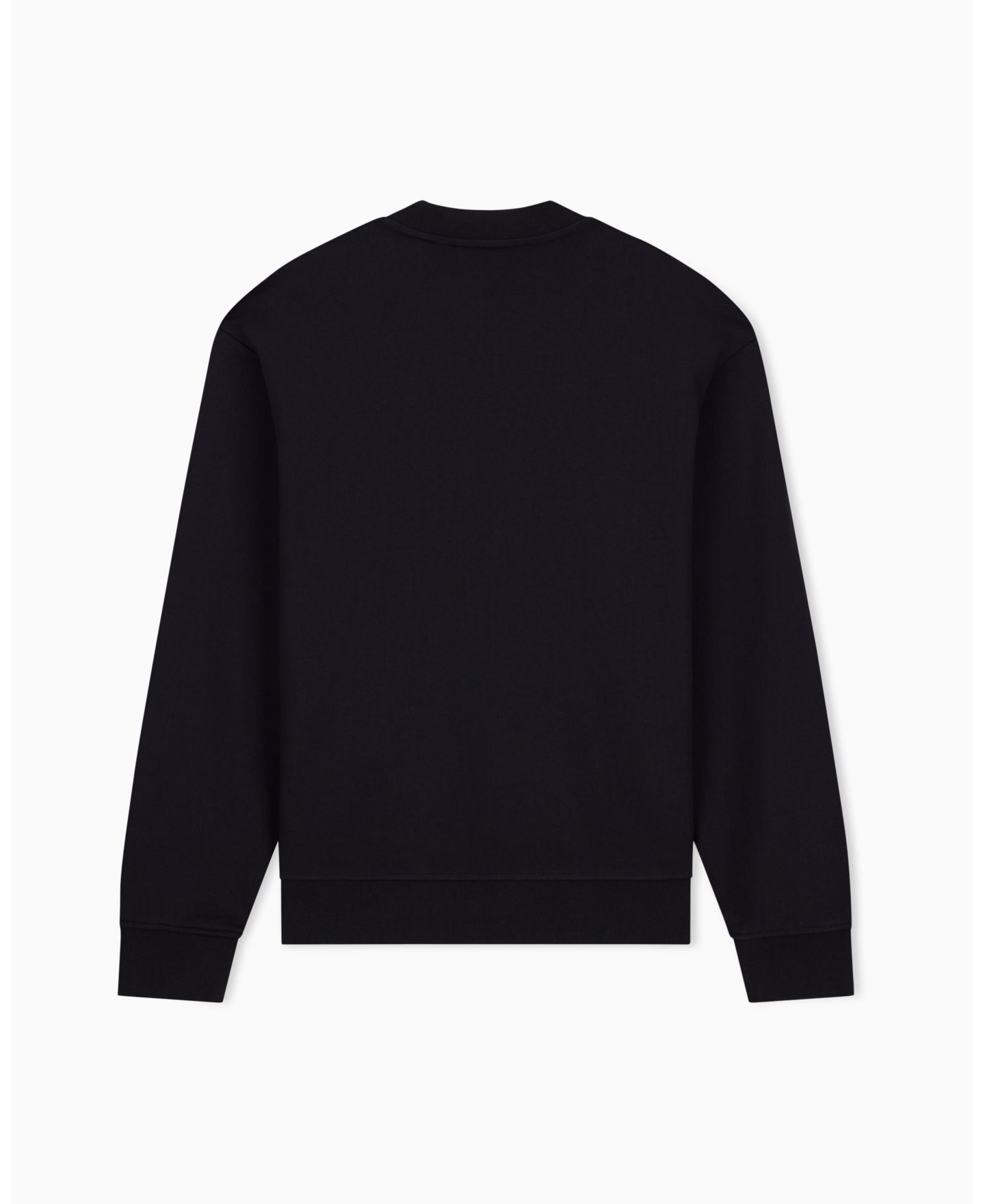Мужская толстовка A|X Armani Exchange Tonal French Terry A X 1991 Crewneck, цвет: Чёрный — фото 2