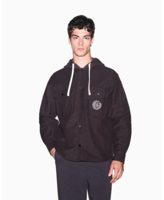 Men's Crossover Hooded Jacket