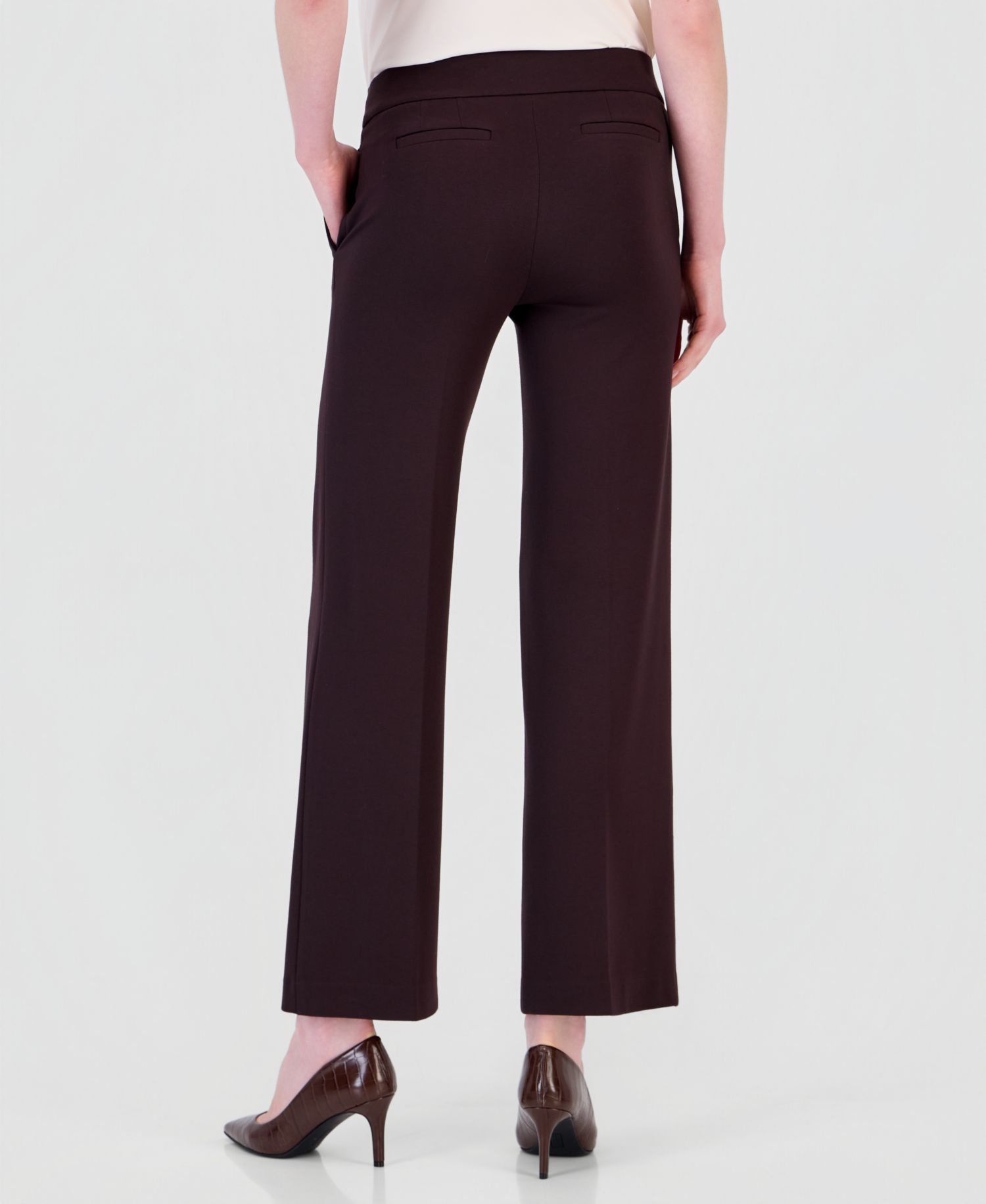 Women's Wide-Leg Pull-On Pants