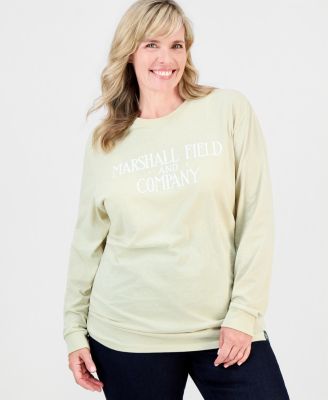 Adult Unisex Logo Crewneck Long-Sleeve Shirt