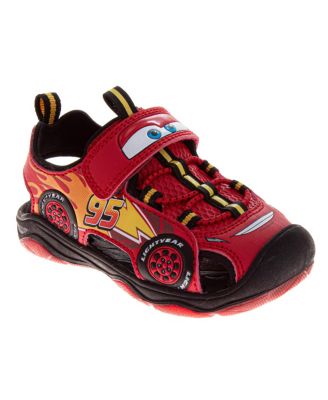 Boys Cars Lightning McQueen Hook and Loop Sport Sandals