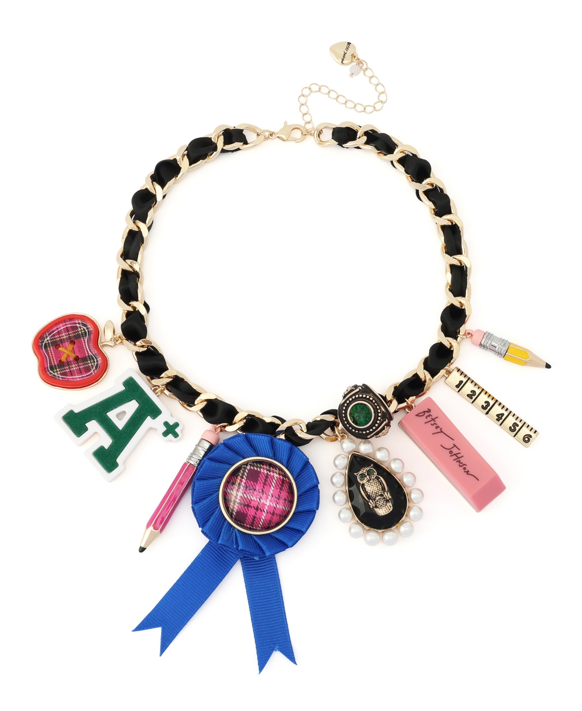 Betsey Johnson Faux Stone Best In Class Statement Drama Necklace