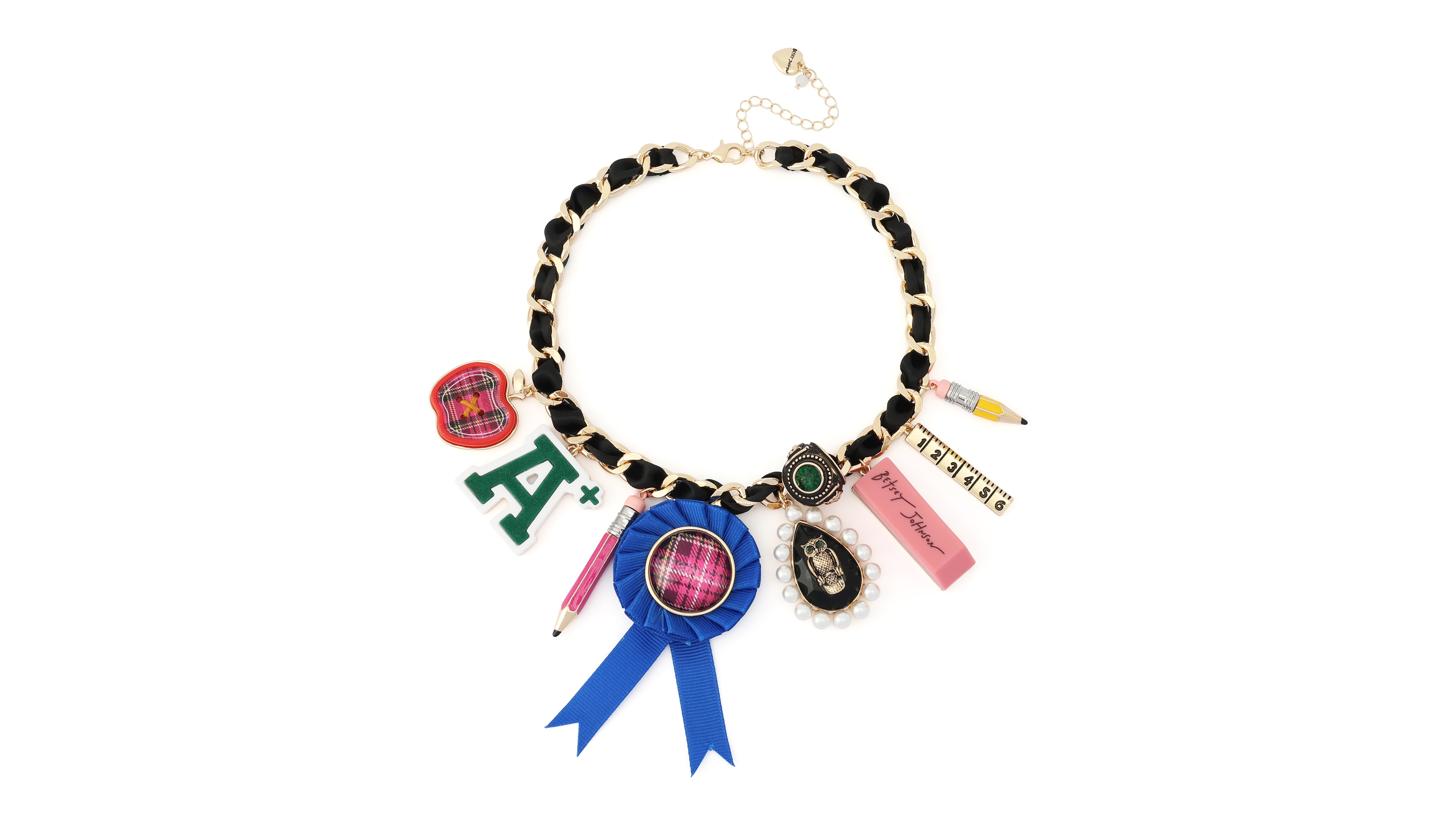 Betsey Johnson Faux Stone Best In Class Statement Drama Necklace