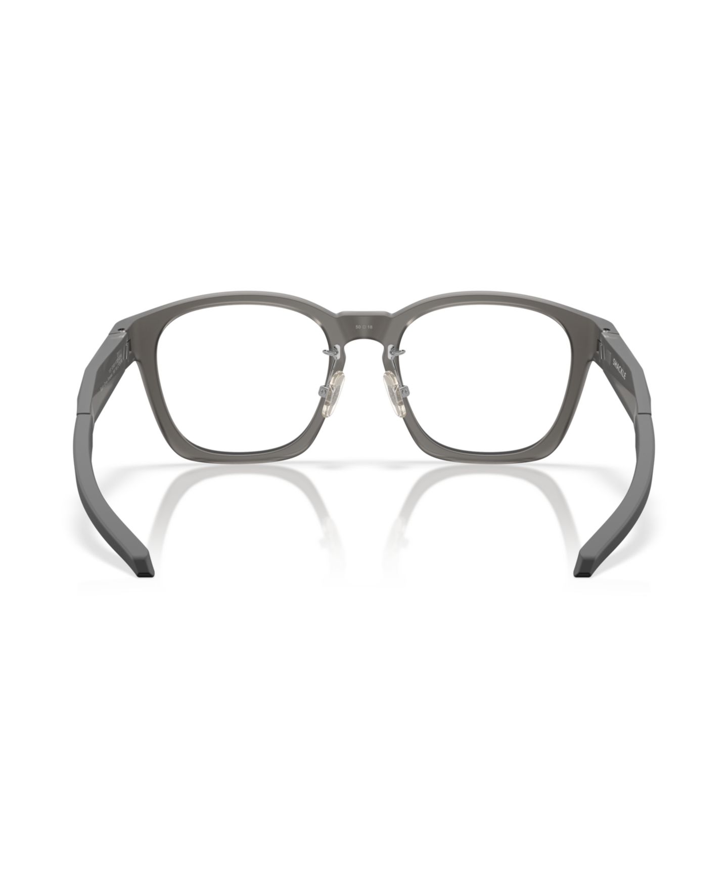 Очки Oakley Unisex Shackle Eyeglasses, OX8197D, цвет: Атласный серый дымчатый — фото 4