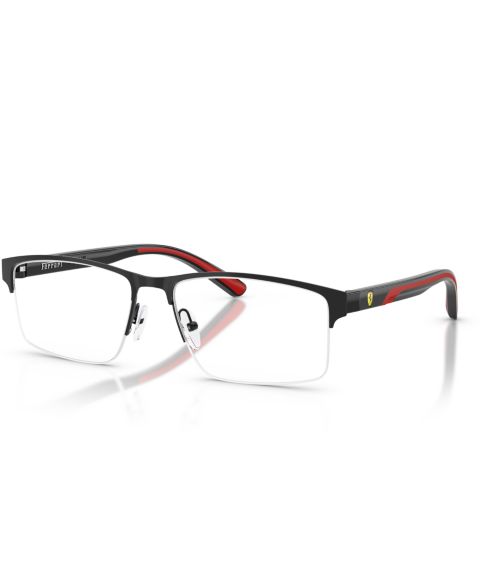 Мужские очки Scuderia Ferrari Eyeglasses, FZ7015, цвет: Чёрный блестящий