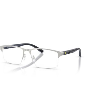 Scuderia Ferrari Men's Eyeglasses, FZ7015 - Gray Matte