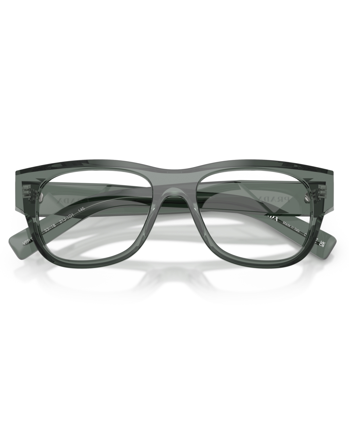 Prada Men's Square Eyeglasses