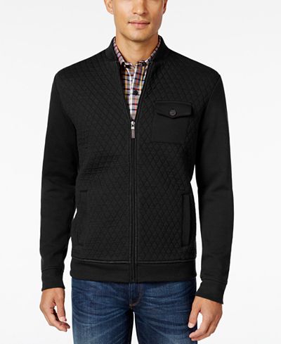 Tasso Elba Men's Classic Fit Full-Zip Jacket, Only at Macy's