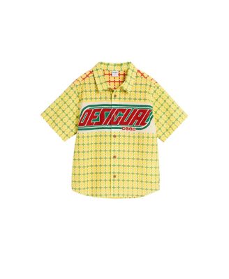 Boys's Checked shirt with logo