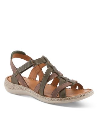 Women's Nyxelle Gladiator Sandal with Leather Upper