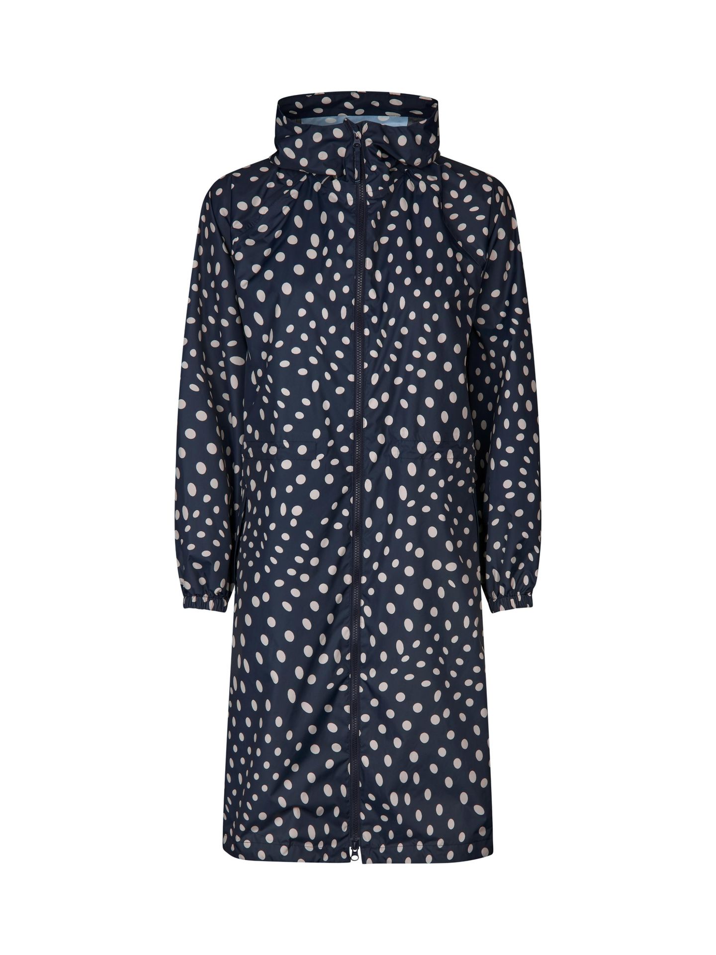 Женские куртки Masai Copenhagen MaTrina Polka Dot Raincoat, цвет: Тёмно-синий — фото 6