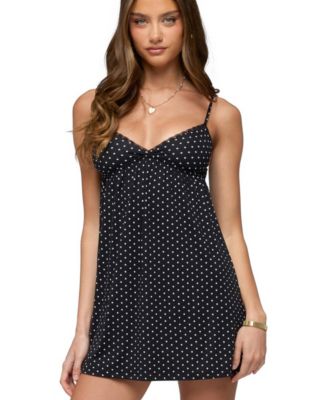 Women's Reigna Lacey Polka Dot Mini Dress