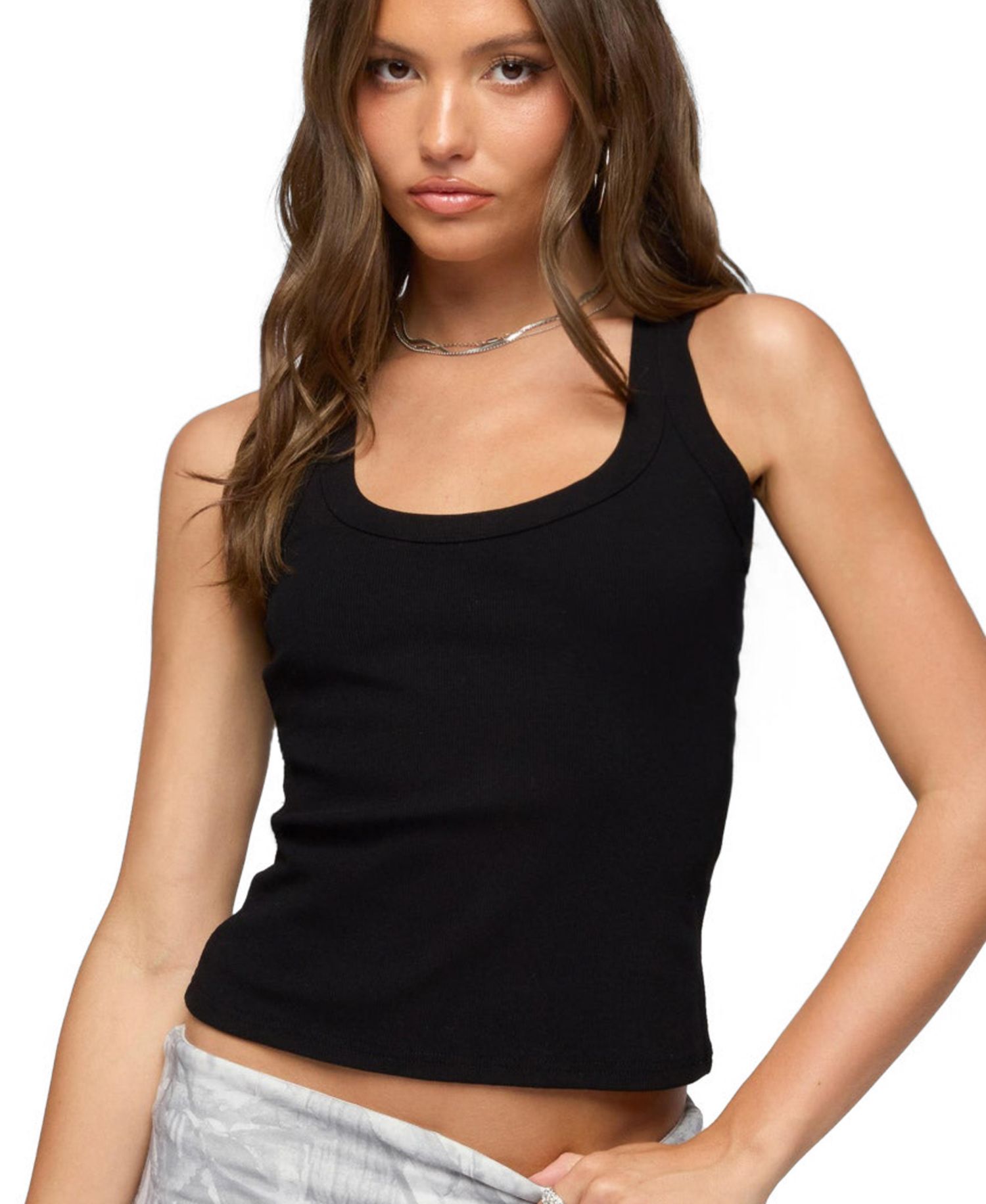 Women's Harlowe Ribbed Racerback Tank Top