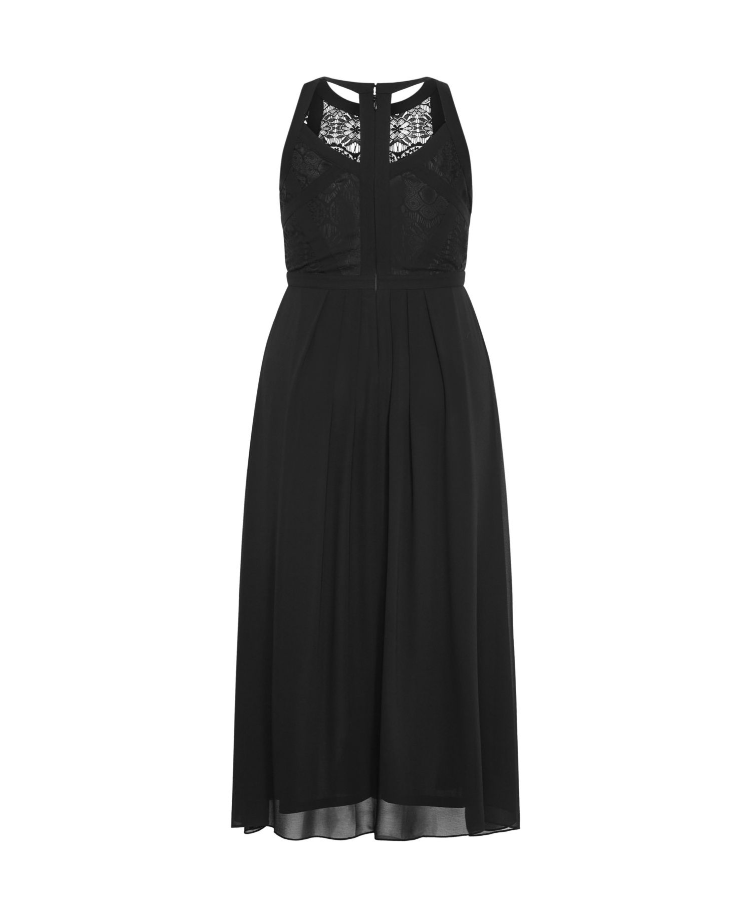Women's Plus Size Panelled Bodice Maxi Women's Dress
