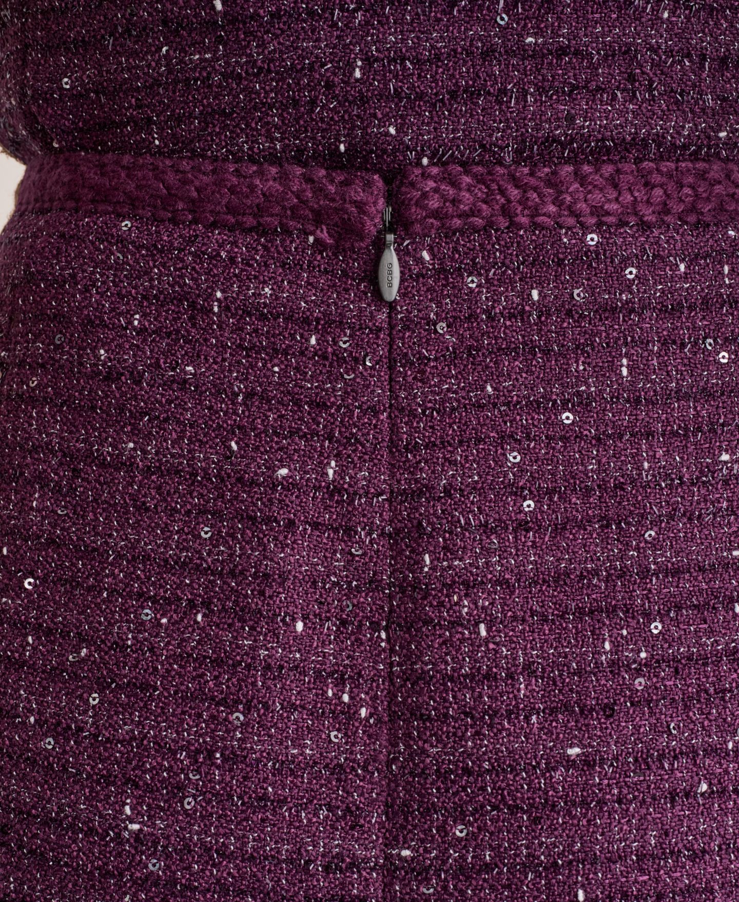 Женская юбка BCBG Novelty Pencil, цвет: Орхидея теневой разноцветный — фото 7