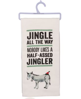 Jingle All The Way Kitchen Towel, 18" x 28"