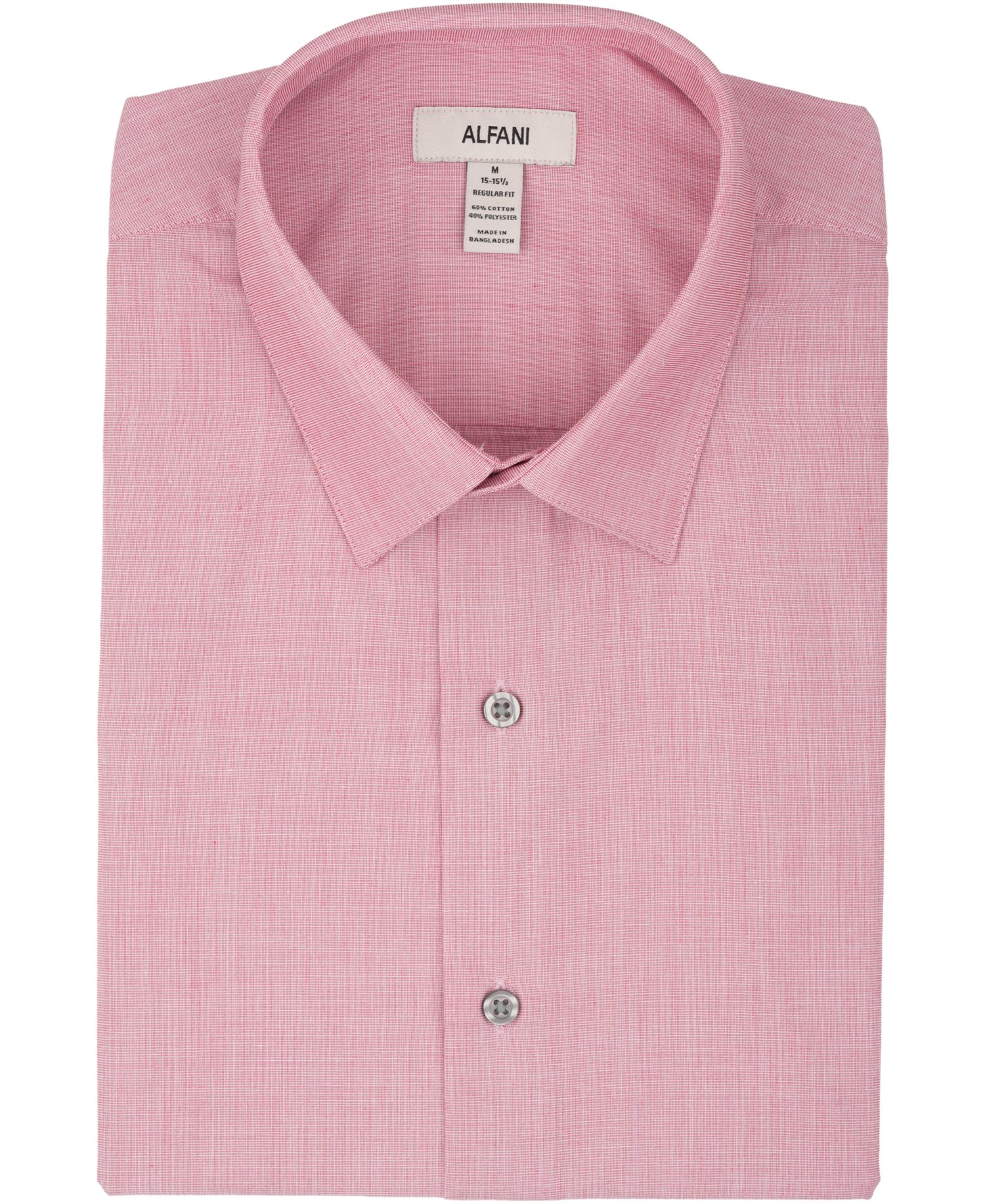 Men's Regular-Fit Solid Dress Shirt