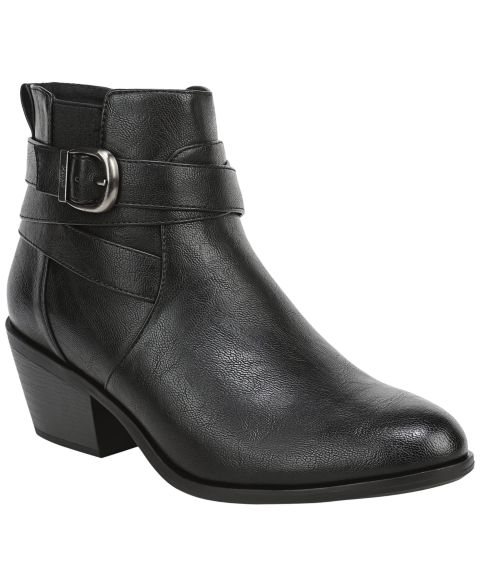 Женские ботинки Dr. Scholl's Collins Western Short, цвет: Чёрная искусственная кожа