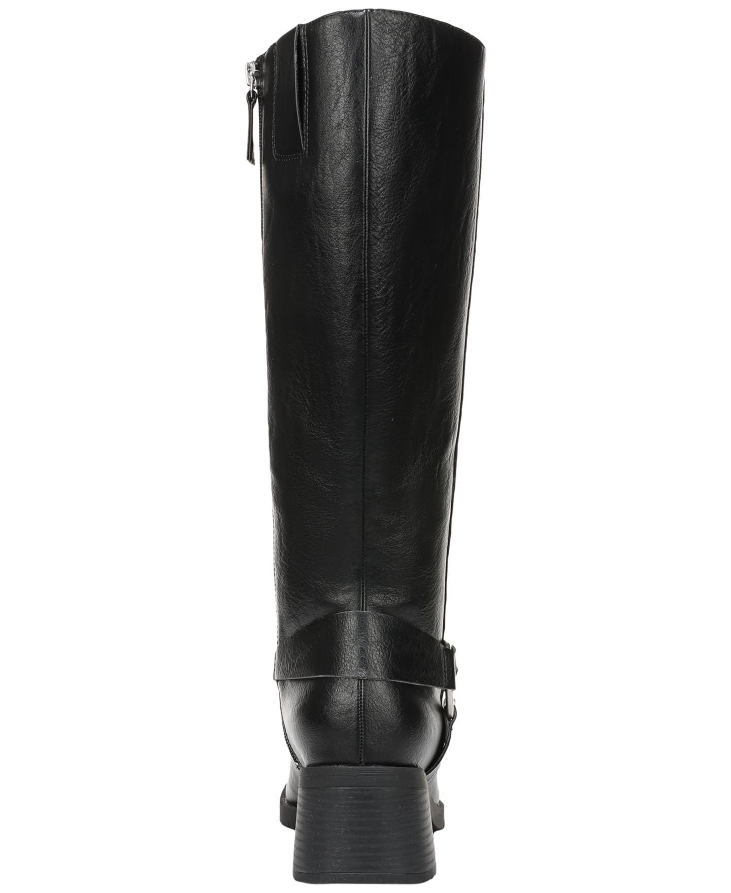 Женские ботинки Dr. Scholl's Joplin West Wide-Calf Rugged Tall, цвет: Чёрная искусственная кожа — фото 3