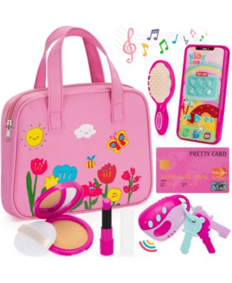 Play Purse Pretend Makeup Kit Princess Birthday Toy
