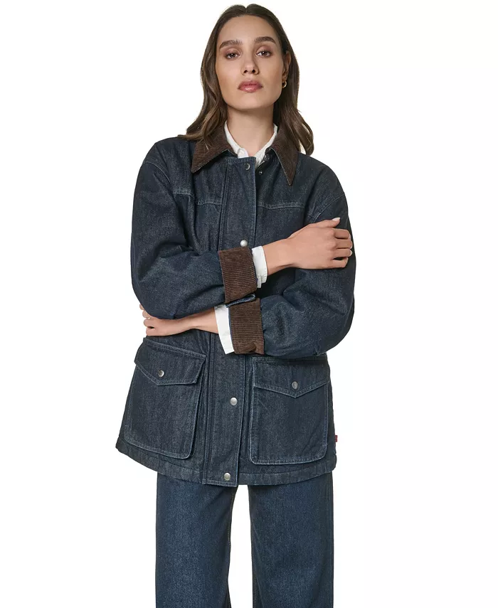 Women's Cinched Waist Barn Jacket