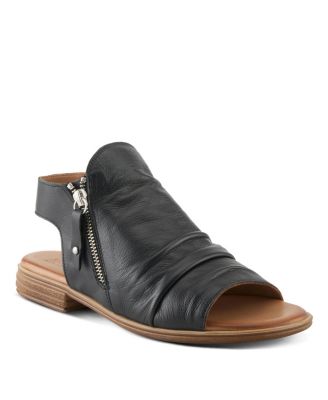 Women's Flat Jalaya Sandal with Leather Upper