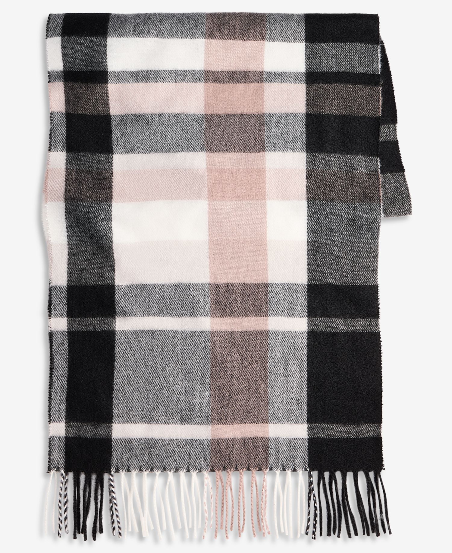 Women's Overscale Plaid Blanket Wrap Scarf