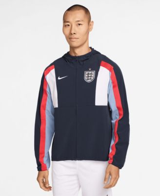 Men's Navy England National Team 2026 Energy Dri-FIT Full-Zip Hoodie